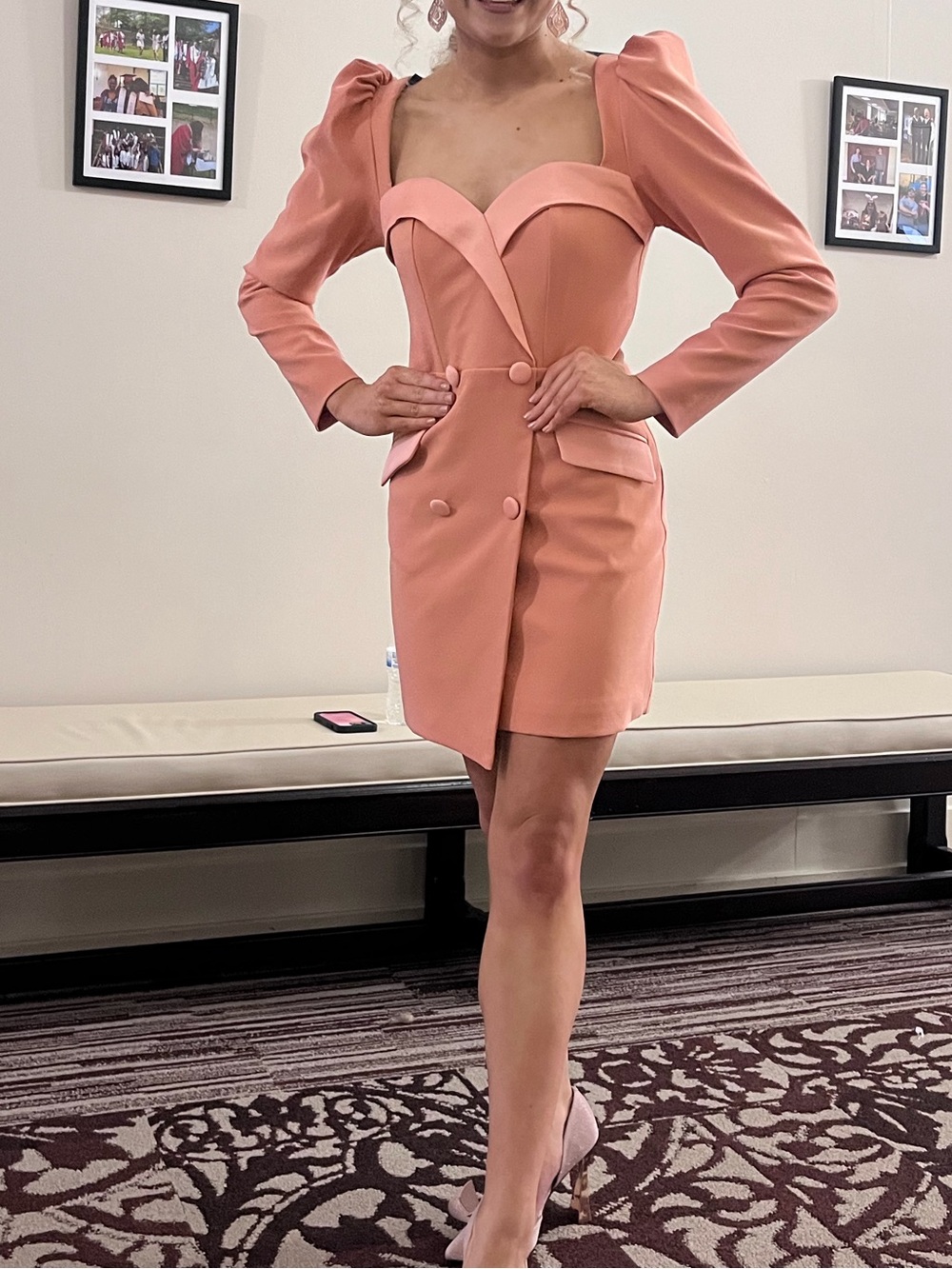 Pink Puff Sleeve Interview Lavish Alice Dress
